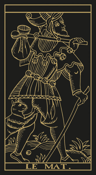 Marseille Tarot - Gold and Black Edition by Marianne Costa