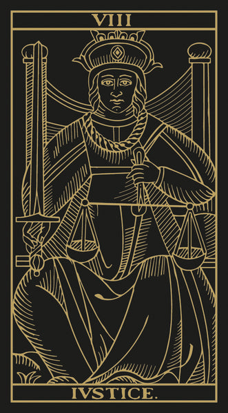 Marseille Tarot - Gold and Black Edition by Marianne Costa