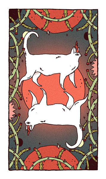 Magickal Cats Tarot by Helene Lespagnard