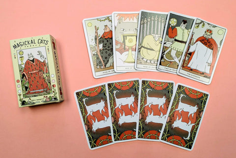 Magickal Cats Tarot by Helene Lespagnard