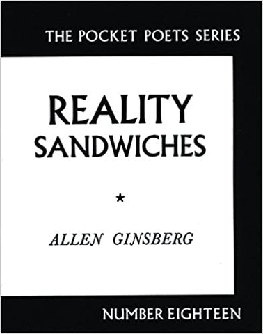 Reality Sandwiches: 1953-1960 by Allen Ginsberg