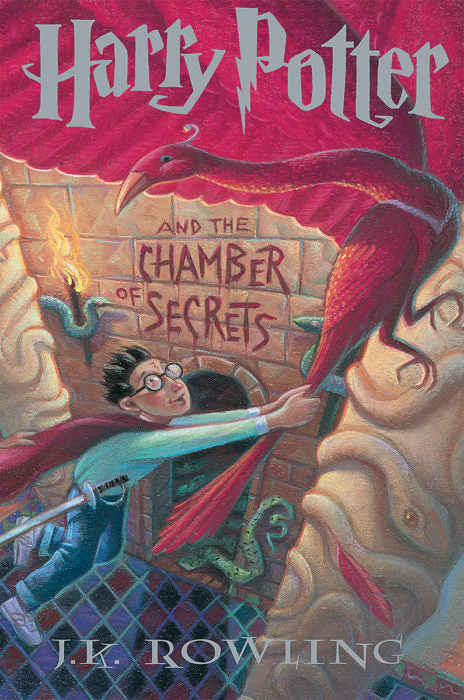 HP#2 - Harry Potter & the Chamber of Secrets by J.K. Rowling - hardcvr