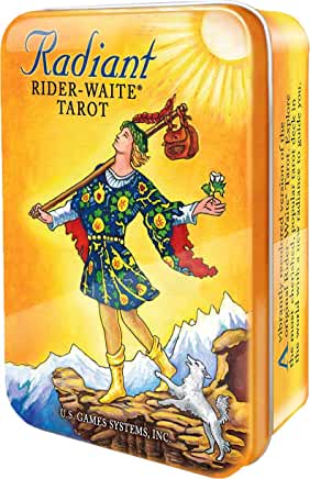 Radiant Rider-Waite Tarot in a Tin by Pamela Colman Smith