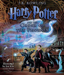 HP #5 : Harry Potter & the Order of the Phoenix by J.K. Rowling - illus by Jim Kay - hardcvr