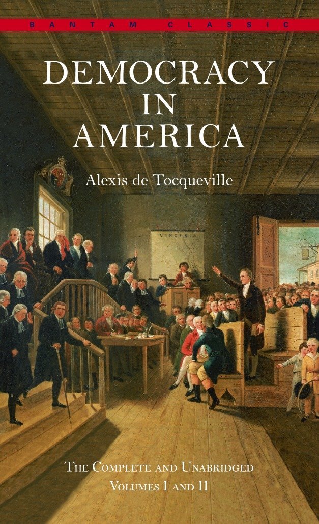 Democracy in America : Vol I & II by Alexis de Tocqueville - mmpbk