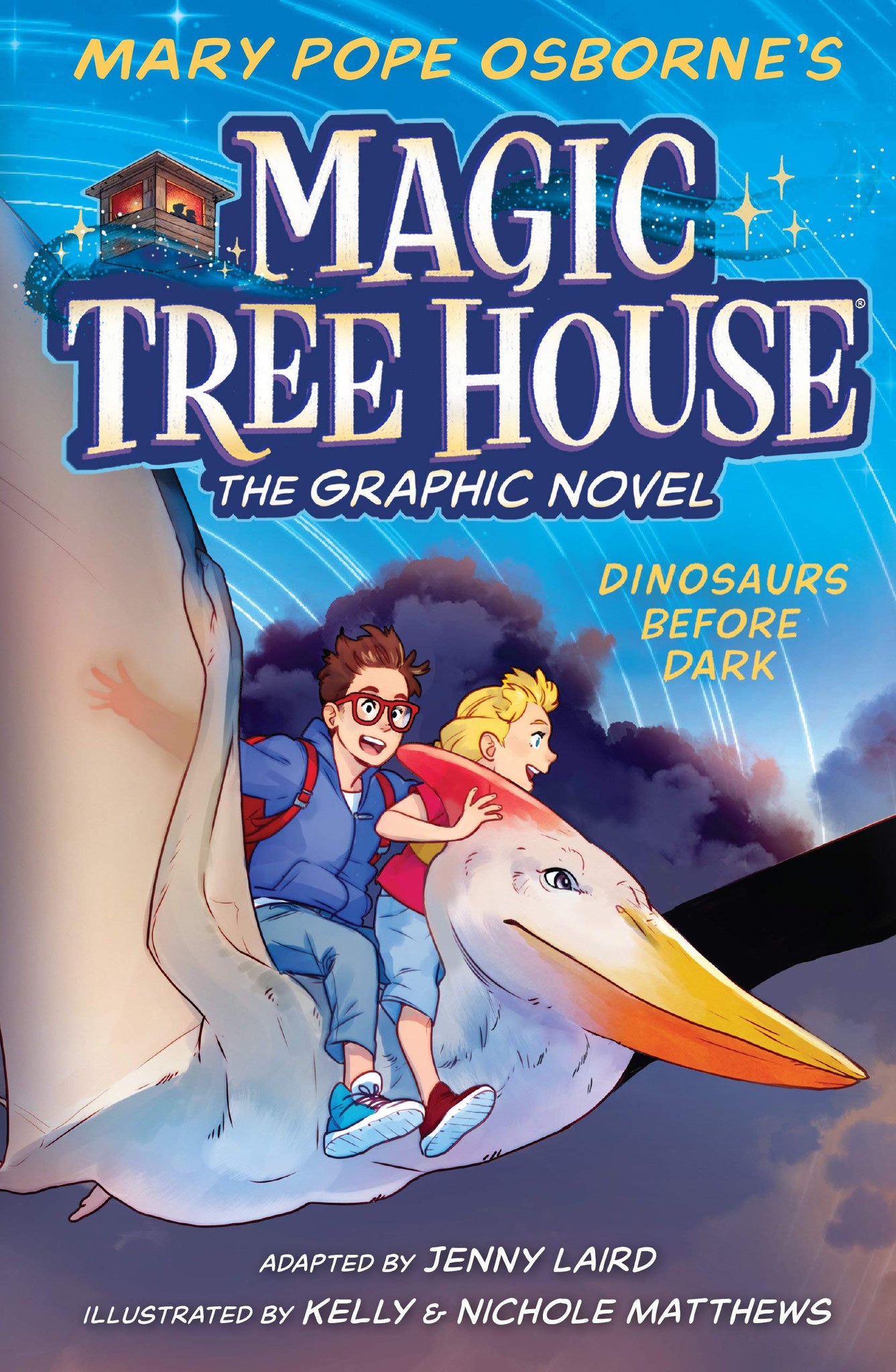 Magic Tree House Graphic Novel #1 : Dinosaurs Before Dark by Mary Pope Osborne