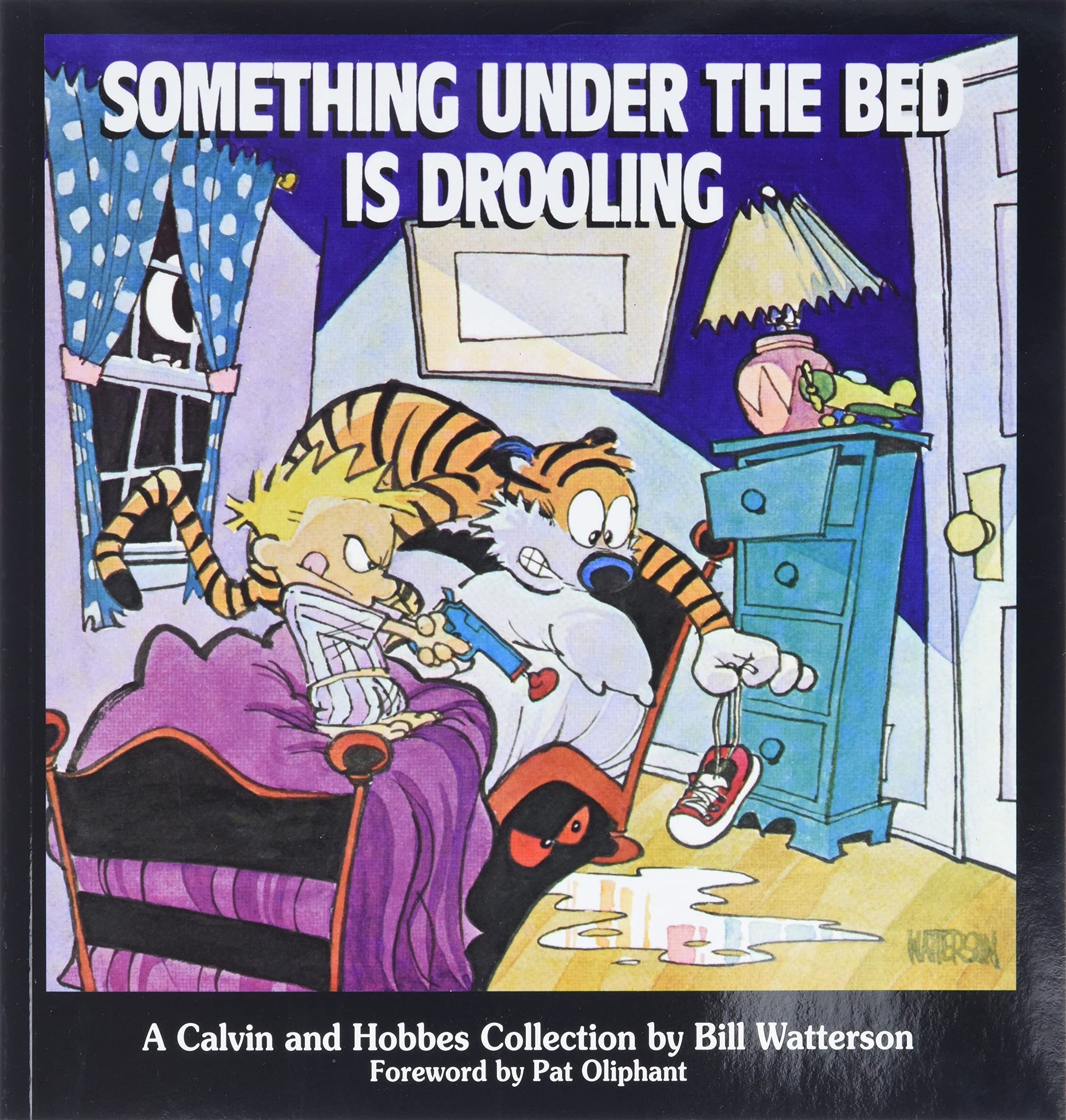 Calvin & Hobbes : Something Under the Bed Is Drooling by Bill Watterson