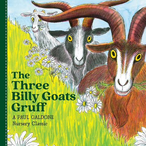 The Three Billy Goats Gruff by Paul Galdone - boardbk