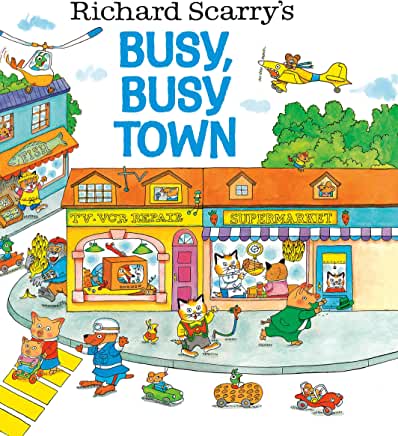 Richard Scarry's Busy, Busy Town by Richard Scarry - hardcvr