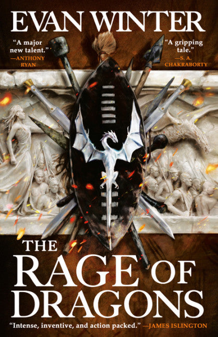 The Burning #1: The Rage of Dragons by Evan Winter