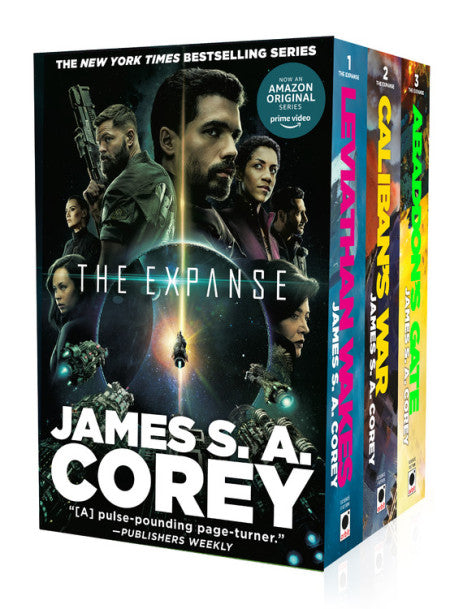 The Expanse boxed set - #1, 2 & 3 by James S.A. Corey - hardcvr
