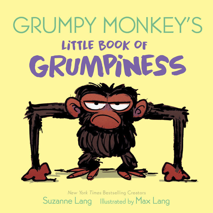 Grumpy Monkey's Little Book of Grumpiness by Suzanne Lang - boardbk