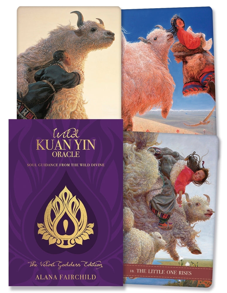 Wild Kuan Yin Oracle : The Velvet Goddess Edition : Soul Guidance from the Wild Divine by Alana Fairchild