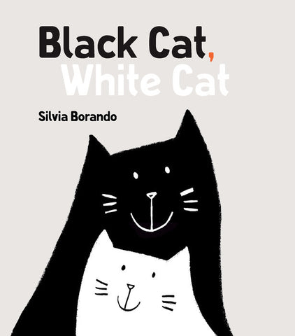 Black Cat, White Cat by Silvia Borando - boardbk
