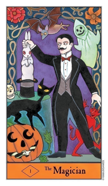 Halloween Tarot in Tin by Kipling West