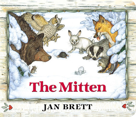 The Mitten by Jan Brett - boardbk