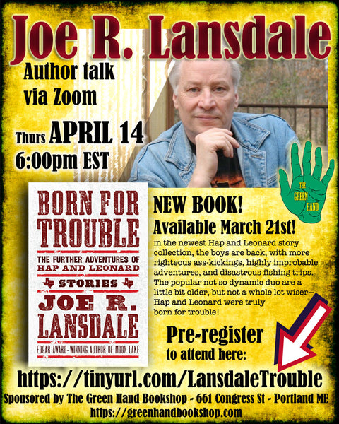 Hap & Leonard: Born for Trouble by Joe R. Lansdale - SIGNED!