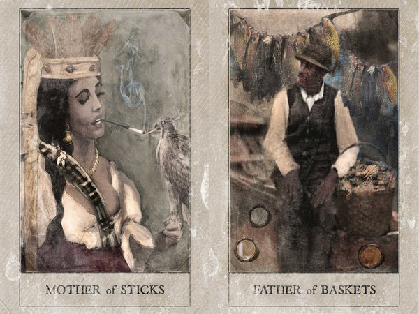 The Hoodoo Tarot: for Rootworkers by Tayannah Lee McQuillar