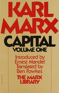 Capital (Das Kapital) vol 1 by Karl Marx transl by Fowkes